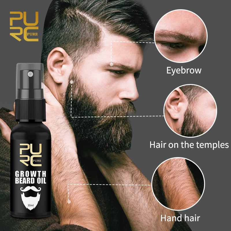 PURC Beard Growth Oil for Men  - Mens Grooming Treatment のレビューと価格