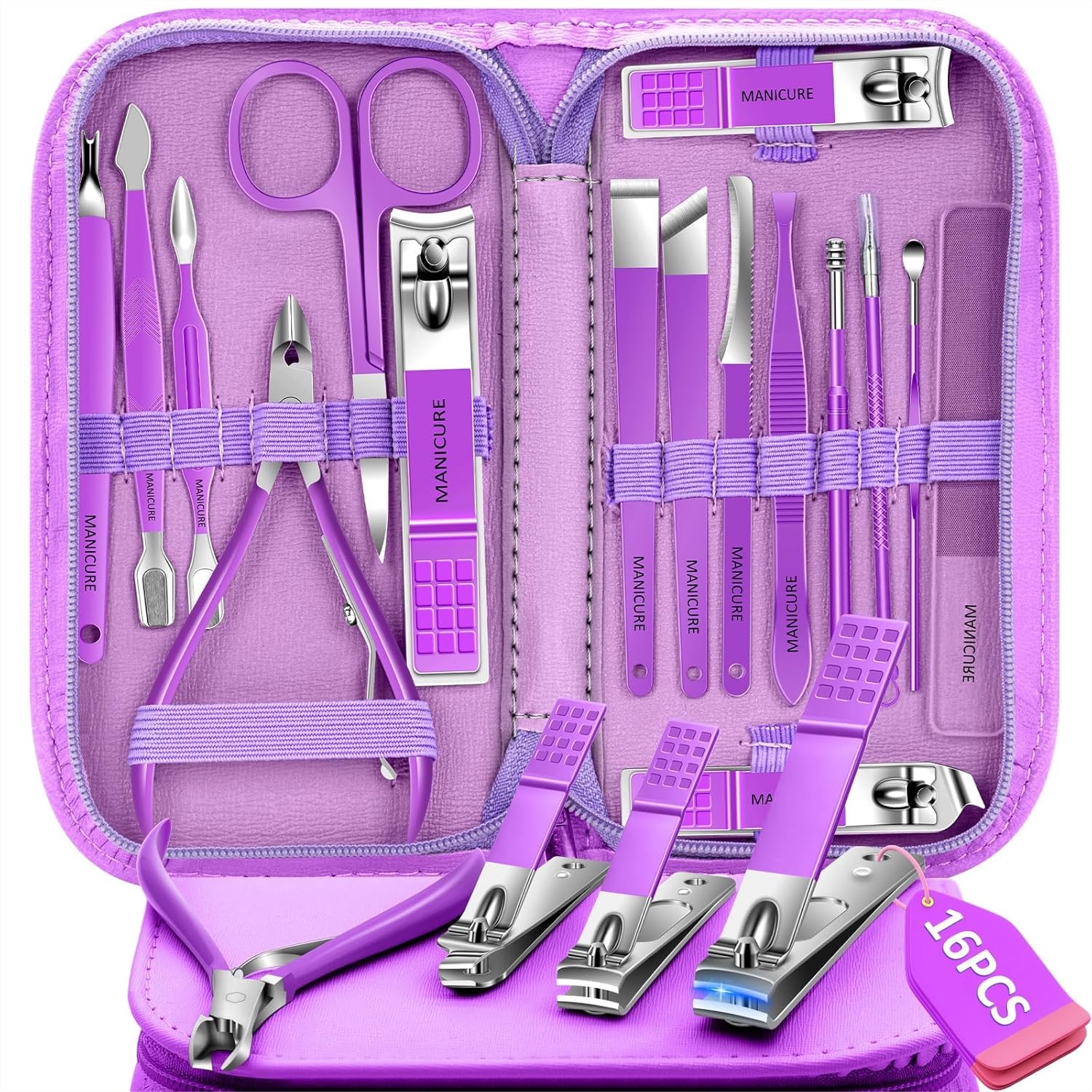 Manicure Set 16Pcs Professiona - Men'S Grooming Images のレビューと価格