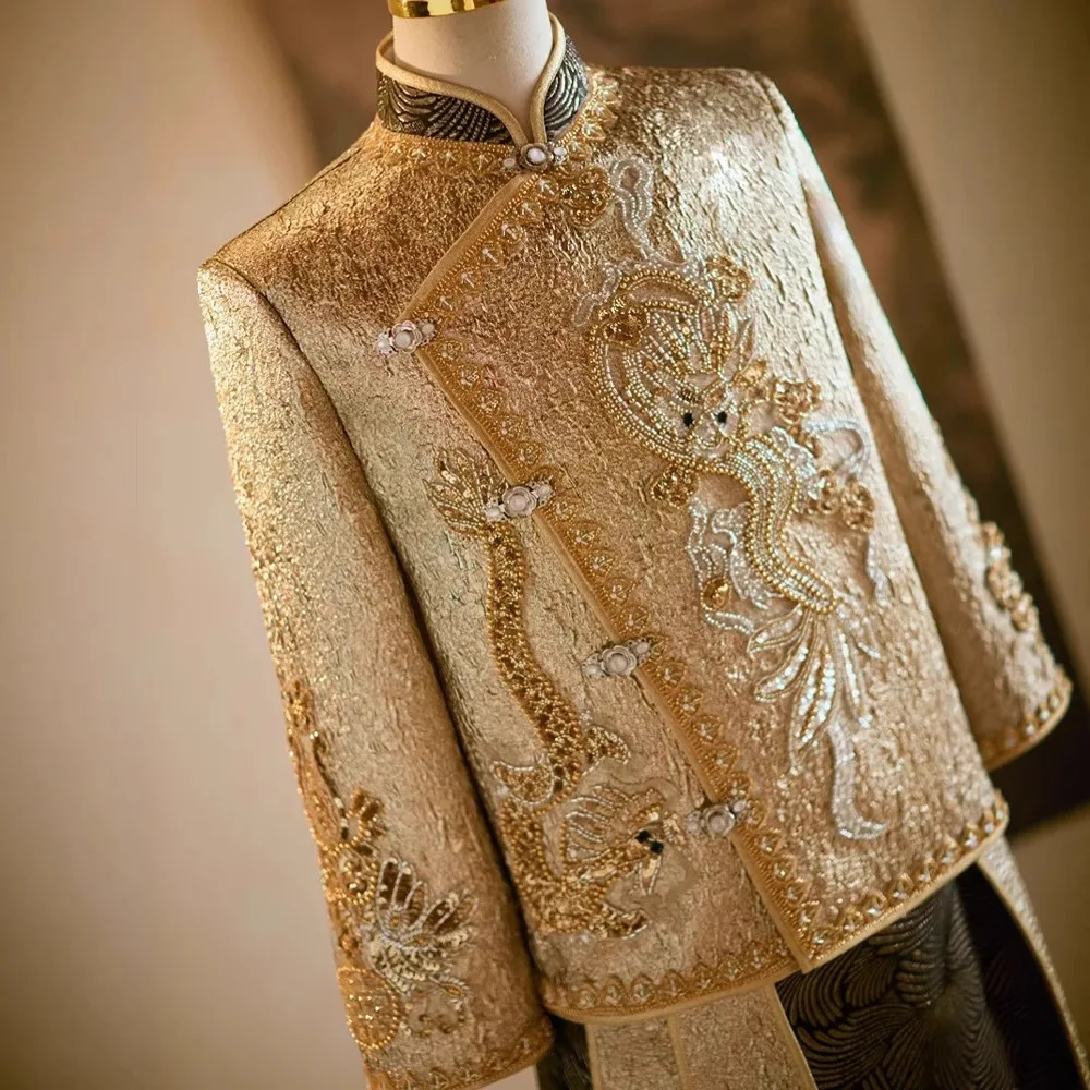 Chinese Style Wedding Groom Co - Men'S Grooming For Marriage のレビューと価格