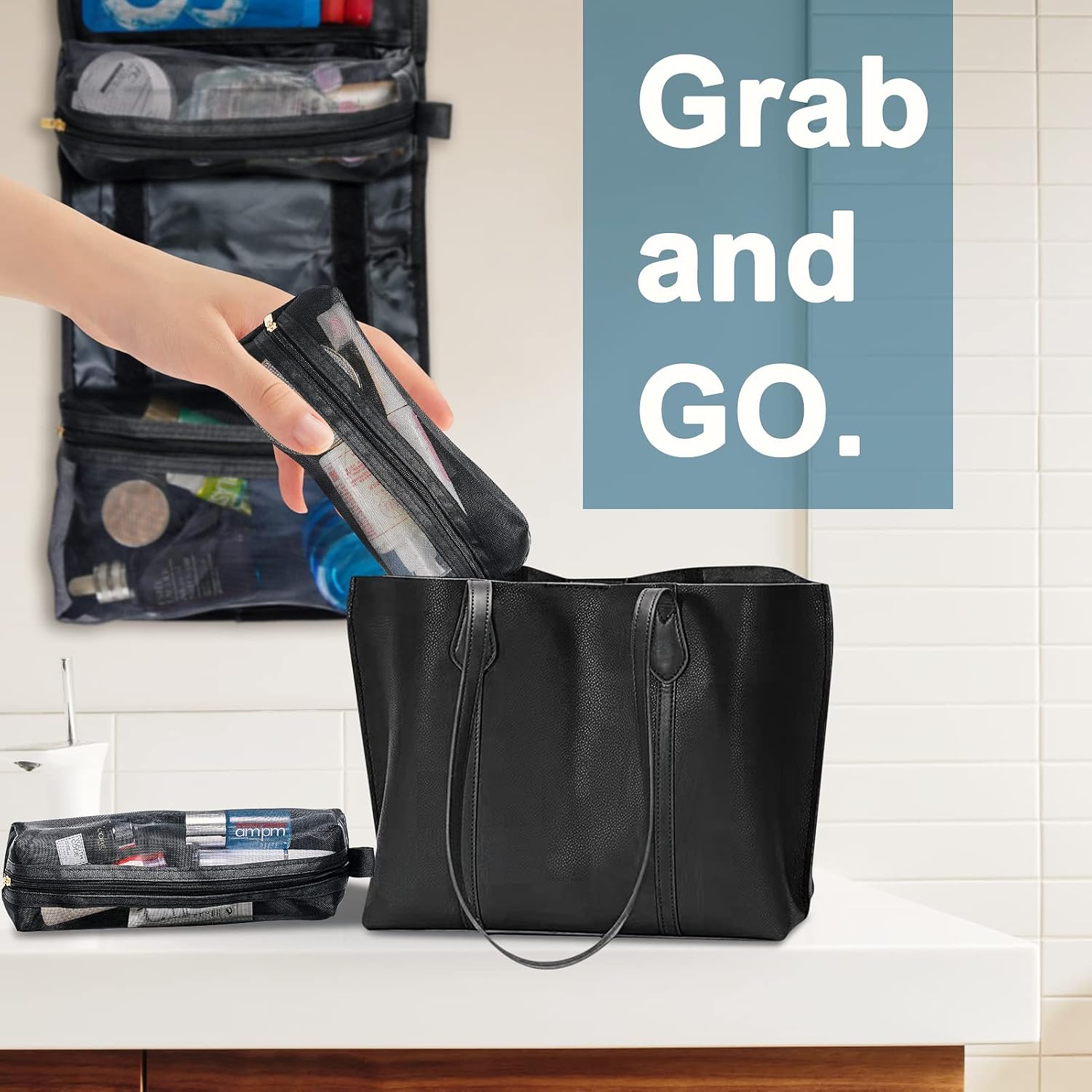 Roll-Up Hanging Toiletry Bag w - Men'S Grooming Images のレビューと価格