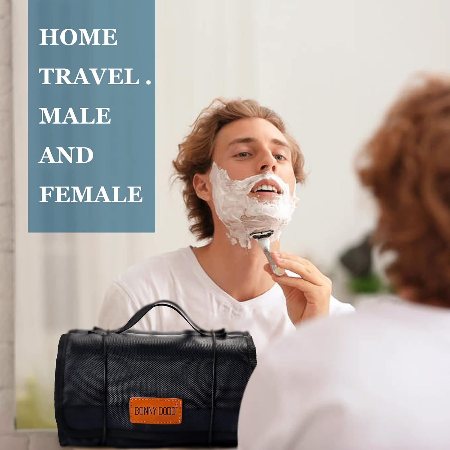 Roll-Up Hanging Toiletry Bag w - Men'S Grooming Images のレビューと価格