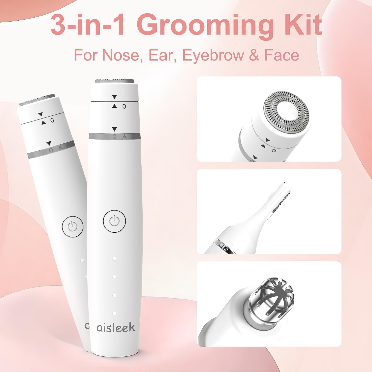 3-in-1 Nose Hair Trimmer for W - Men'S Grooming Images のレビューと価格